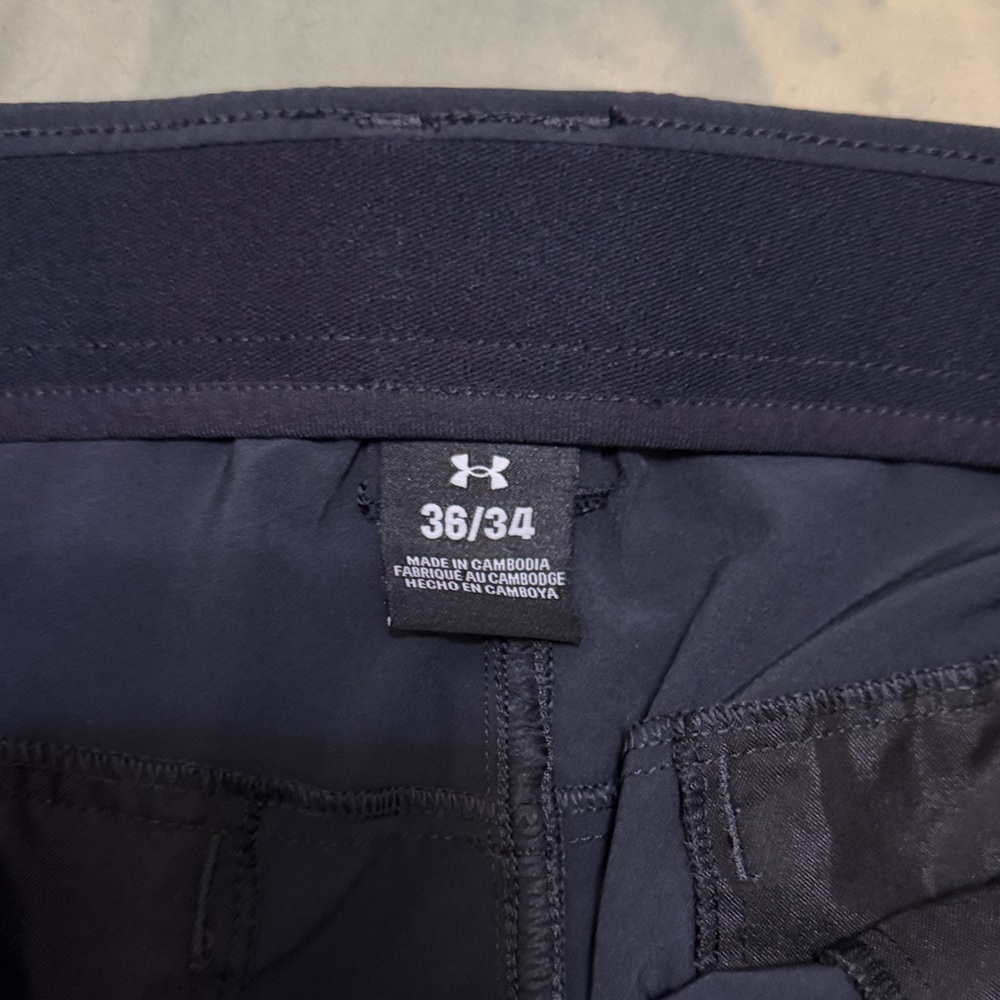 Under Armour Navy Performance Pants - image 3